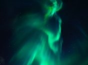 Порывистый солнечный ветер вызвал полярные сияния