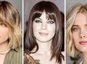 Челка-шторка идеальна для круглых форм лица