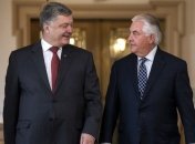 Переговоры Порошенко и Тиллерсона: о чем говорили политики