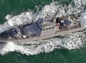 Українські ВМС випробували новий артилерійський катер