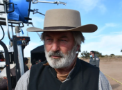 Болдуин на съемочной площадке "Ржавчины"