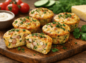 Мафіни з куркою та сиром