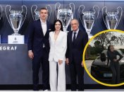 Андрій Лунін отримав у подарунок машину