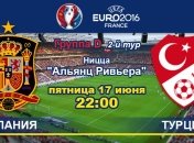 Испания - Турция: онлайн-трансляция матча Евро-2016