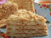 Рецепт дня: вкусный торт "Ленивый наполеон" 