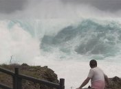 На Сахалин обрушился тайфун