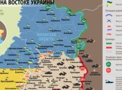 Карта АТО на востоке Украины (5 июня)