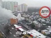 На левом берегу в Киеве серьезный пожар: первые детали и видео