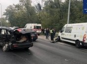 На трасі під Києвом розбився мікроавтобус, багато постраждалих (фото)