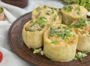 Кабачки, фаршировані рисом та м’ясом