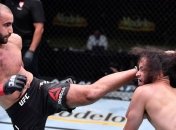 Грузинский боец UFC вырубил соперника жесточайшим хай-киком в голову (видео)