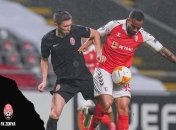 Хлопнуть дверью не получилось: Заря уступила Браге в Португалии (видео)