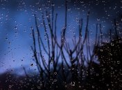 Зимой окна покрываются капельками воды