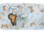 Google посвятил Doodle биосферному заповеднику бабочки Монарх
