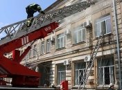 Пожар в харьковском админсуде потушили утром