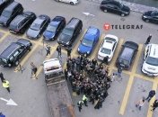 Фото с места покушения на Сергея Шефира 22.09.2021