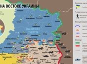 Карта АТО на востоке Украины (7 декабря)
