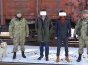 Пограничники поймали иностранцев, которые на ходу запрыгнули в грузовой поезд