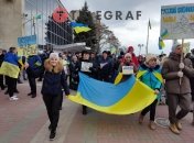 Мелитопольцы продолжают демонстрировать захватчикам, что они - Украина