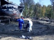 Спасатели ликвидировали прорыв трубопровода на нефтебазе под Киевом