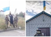 На звільнених територіях Харківщини знову майорить український прапор