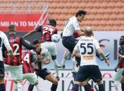 Автогол спиной помог "Милану" победить "Дженоа" (видео)