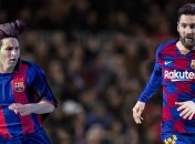 Барселона впечатляющими фото отметила юбилей Месси в клубе