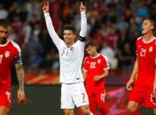 В битве главных конкурентов сборной Украины, Португалия разбила Сербию (Видео)