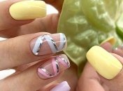 Маникюр 2020: летний дизайн на квадратные ногти (Фото)