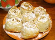 Яблочные слоечки