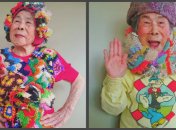 93-летняя бабушка стала моделью для одежды, которую изготавливает ее внучка (Фото)