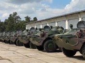 Укроборонпром: Николаевский бронетанковый передал президентском полку обновленные машины