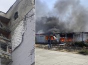 Буча после вражеского обстрела