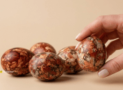 Крашеные яйца на Пасху