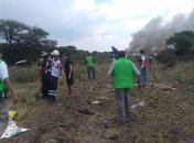 Местные власти назвали причину крушения самолета в Мексике