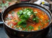 Суп харчо – это невероятно вкусное традиционное грузинское блюдо (изображение создано с помощью ИИ)