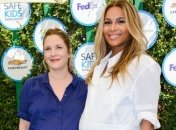 Беременные Сиара и Дрю Берримор на детском празднике в Голливуде (ФОТО)