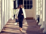 Мелания Трамп потрясла стильным нарядом на встрече с президентом Польши