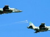 Два украинских СУ-25 были сбиты ракетой, выпущенной с территории РФ