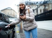 Зарядка электрокара