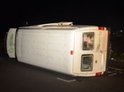 В Венгрии перевернулся микроавтобус с сирийскими мигрантами