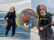 Жители Днепра сделали импровизированный мемориал Саньку