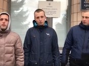 Участники протестов в Новых Санжарах заявили, что они не "титушки" (Видео) 