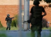 МВД: Уже 4 часа подряд продолжается бой между АТО и террористами на Луганщине