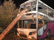 Китай: в результате пожара автобуса погибло 26 человек