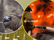 Из-за атаки возникли пожары