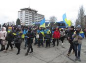 Мелитополю, как и другим населенным пунктам, не нравится русская оккупация