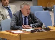 Сергій Кислиця під час одного з виступів на Генасамблеї ООН