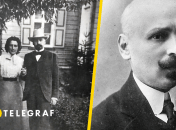 Михайло Коцюбинський з дружиною