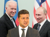 Джо Байден, Володимир Зеленський, Володимир Путін